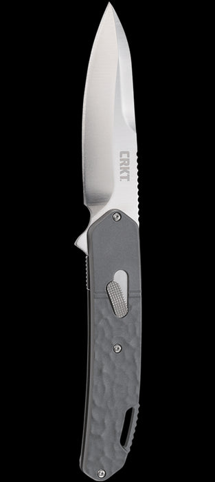 CRKT Bona Fide Linerlock Silver D2 Field Strip Folding Knife