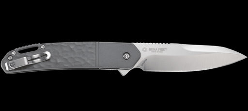 CRKT Bona Fide Linerlock Silver D2 Field Strip Folding Knife