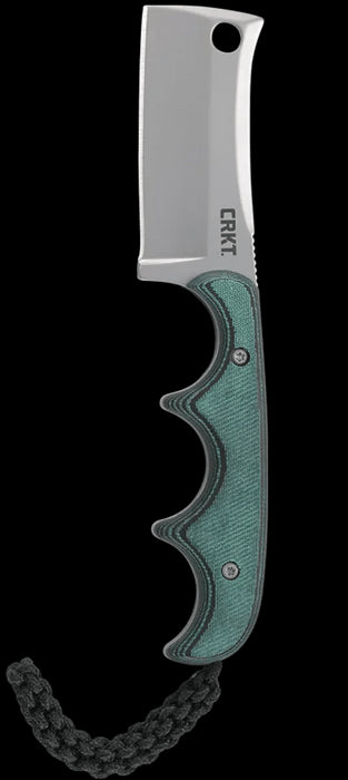 CRKT Folts Minimalist Cleaver Neck Knife (2.13" Bead Blast) 2383