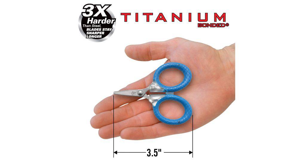 Cuda 3" Titanium Bonded Micro Scissors