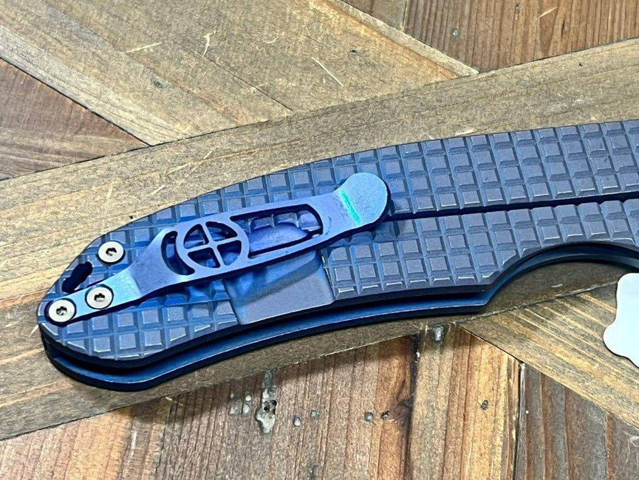 Curtiss F3 Large Wharny Flipper MagnaCut Stonewash Frag-Mill Titanium Bronze (USA)