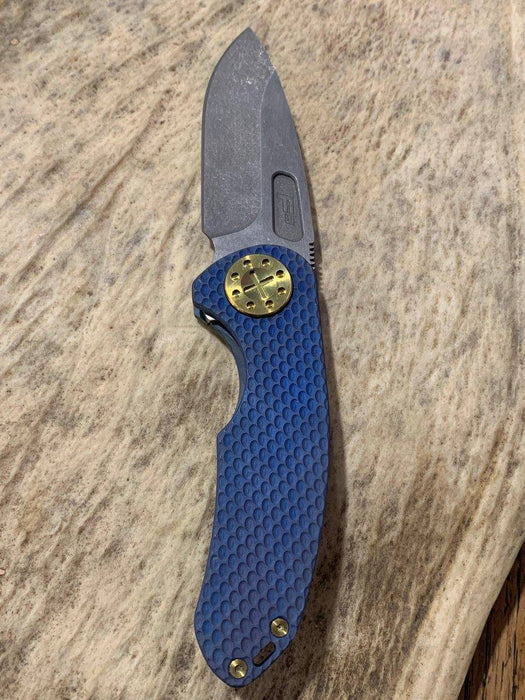 Curtiss F3 Medium Slicer Non Flipper Slim MagnaCut Midnight Blue Limited Editon SPM Mill (USA)