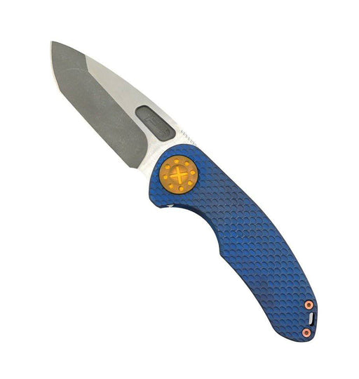 Curtiss F3 Medium Spanto Non Flipper Slim MagnaCut Stonewash SPM Mill "Blue Bird" (USA)