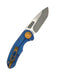 Curtiss F3 Medium Spanto Non Flipper Slim MagnaCut Stonewash SPM Mill "Blue Bird" (USA)