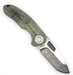 Curtiss F3 Medium Spanto Semi-Custom Non-Flipper Slim MagnaCut Hunter Green Handles (USA)