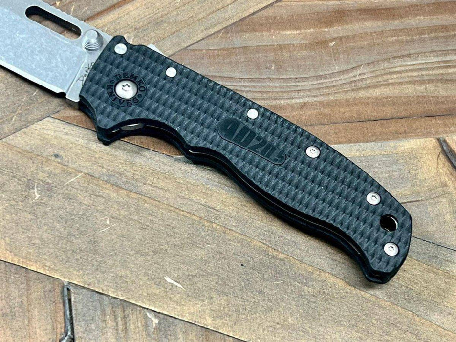 Andrew Demko AD20.5 Shark Lock 205F22 Block Folding Knife AUS-10A Sheepsfoot