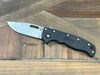 Demko AD 20.5 Shark Lock 205F12 Black Folding Knife AUS-10A Clip Point