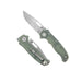 Demko AD20.5 Shark Lock Folding Knife 3" S35VN Clip Point Jade G10