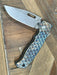 Demko Limited Edition AD20.5 Shark Lock Folding Knife 3" S35VN Clip Point Titanium Handles