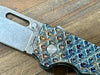 Demko Limited Edition AD20.5 Shark Lock Folding Knife 3" S35VN Clip Point Titanium Handles