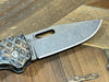 Demko Limited Edition AD20.5 Shark Lock Folding Knife 3" S35VN Clip Point Titanium Handles