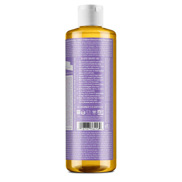 Dr. Bronner's Organic Liquid Soap 16 oz