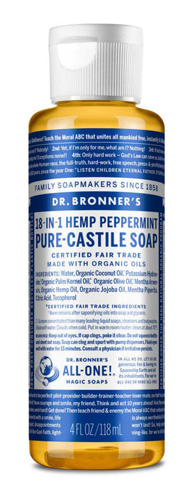 Dr. Bronner's Organic Liquid Soap 4 oz