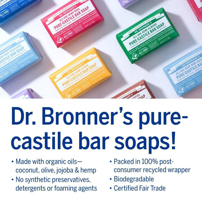 Dr. Bronner's Pure Castile Bar Soap 5 oz