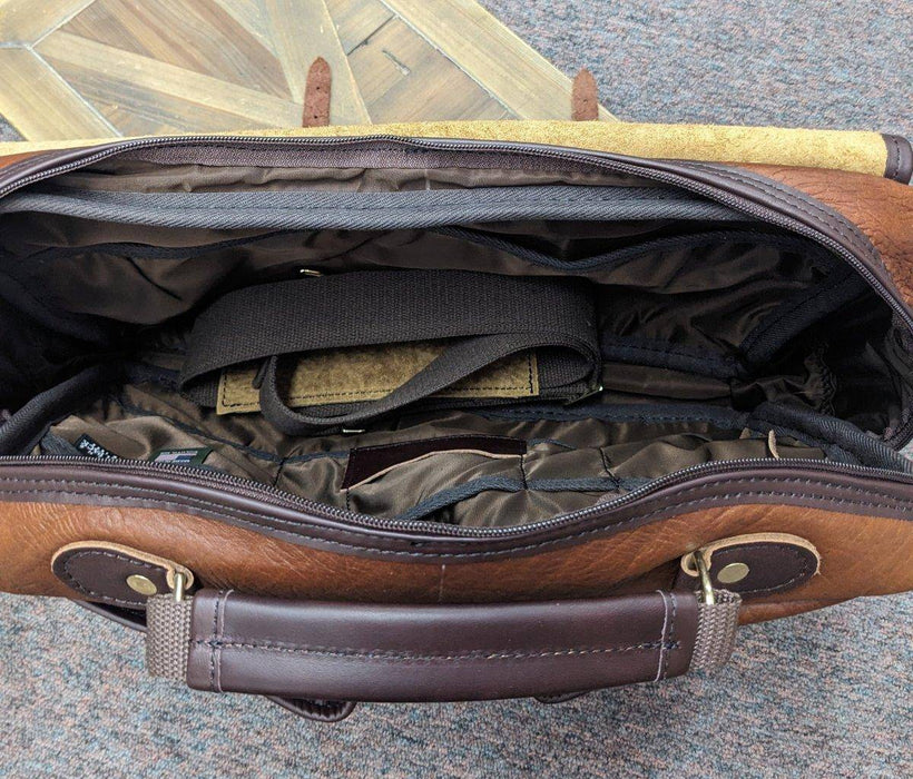 Duluth Briefcase Entrepreneur Bison Brown