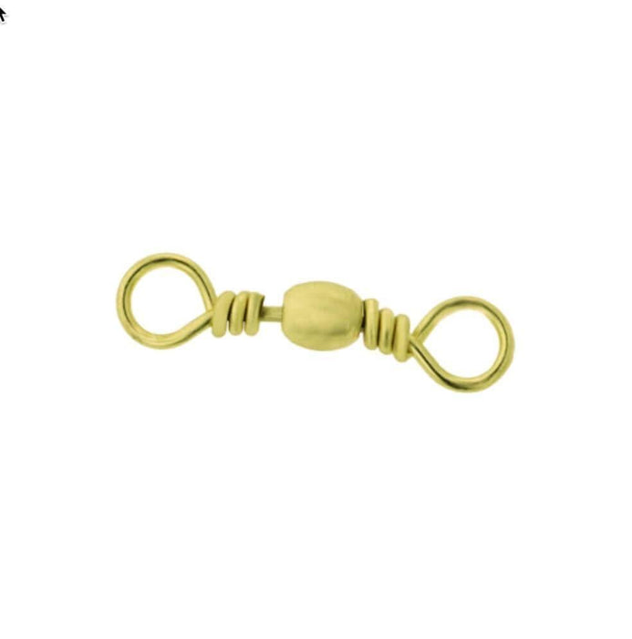 Eagle Claw Barrel Swivel-7 Brass 7pcs (01011-007)