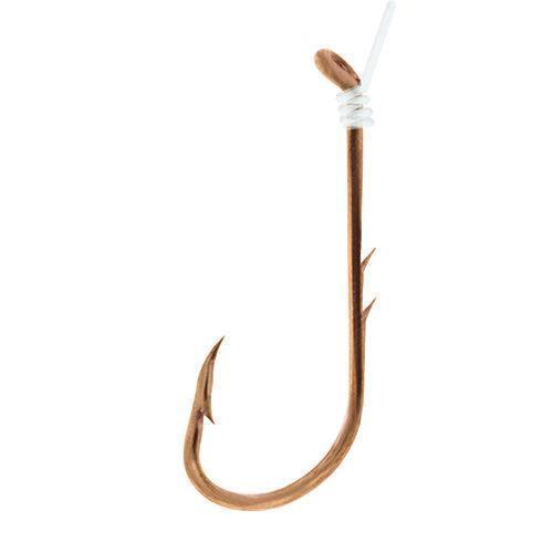 Eagle Claw Lake & Stream 13010-002 Snelled Hook, Size 2