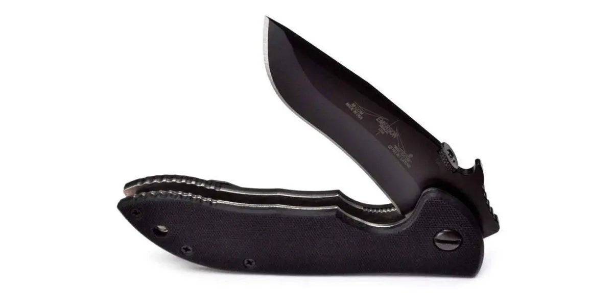 Emerson Mini Commander SF Plain Black Blade