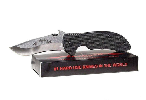 Emerson Mini Commander SF Plain Stonewashed Blade