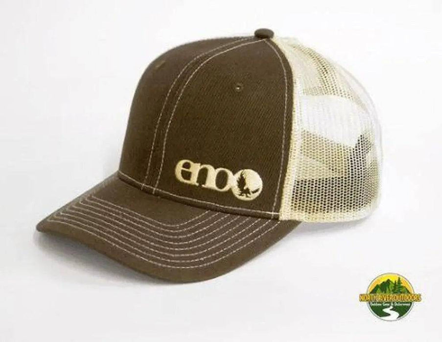 ENO Trucker Hat Brown w/ Khaki Mesh