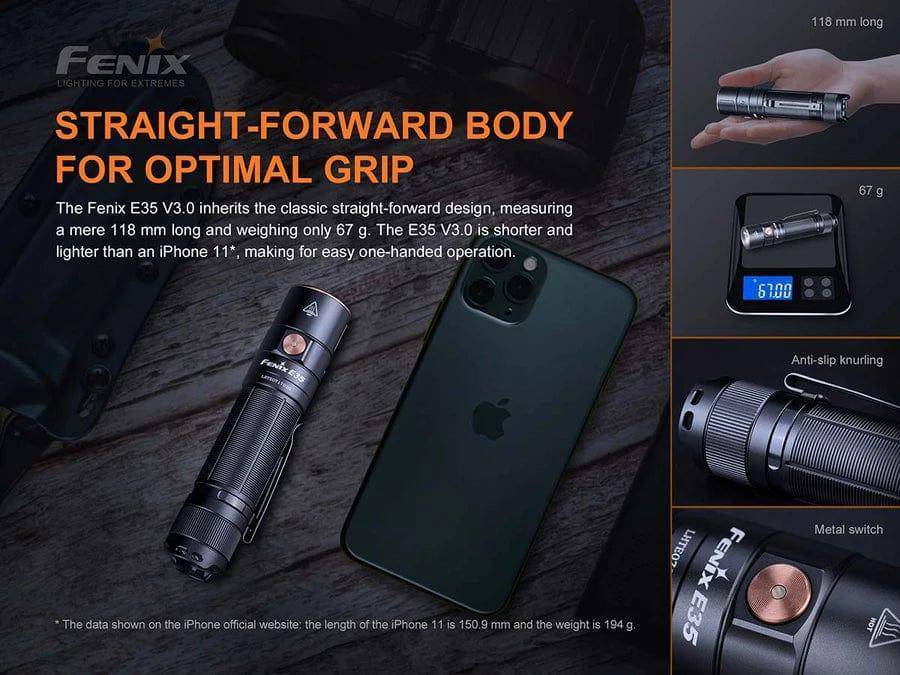 Fenix E35 V3.0 EDC Flashlight