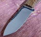 Fiddleback Forge Bushcrafter 4" Blade w/ Curly Ash Handles