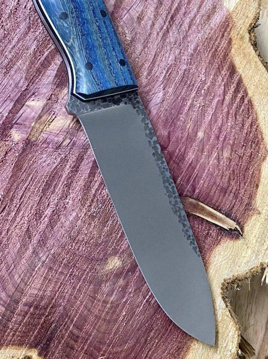 Fiddleback Forge Bushcrafter Sr. Knife w/ Curly Ash Handles