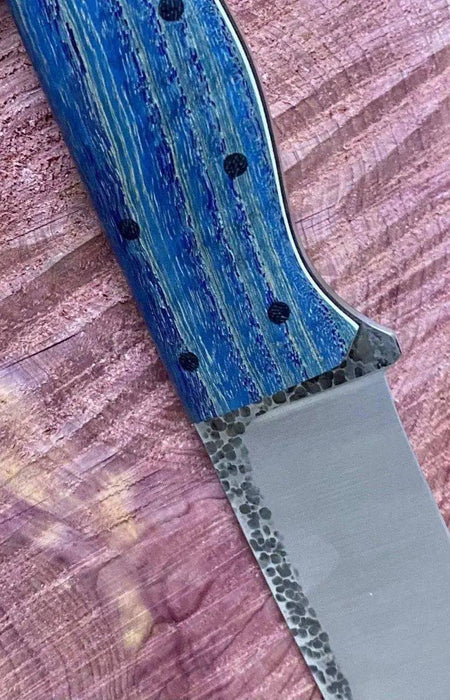 Fiddleback Forge Bushcrafter Sr. Knife w/ Curly Ash Handles