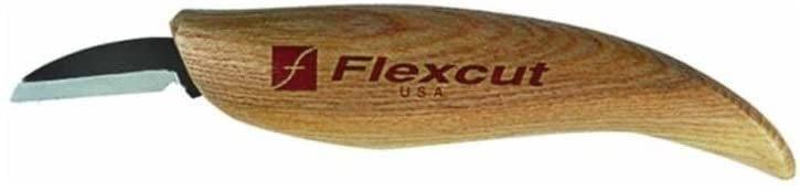 Flexcut Cutting Knife High Carbon Steel 1-1/4 inch Blade (KN12)