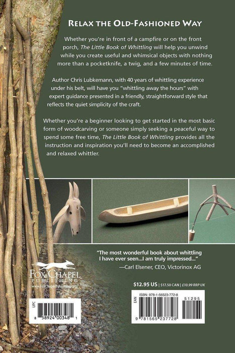 The Little Book of Whittling: Passing Time on the Trail (Book)