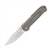 Flytanium Arcade Gunmetal Micarta Knife (Taiwan)