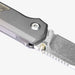 Flytanium Arcade Gunmetal Micarta Knife (Taiwan)