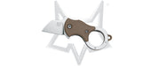 Fox 536 Mini-TA Folding Karambit Knife 1" Bead Blast Blade,