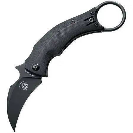 Fox 591BK Bastinelli BlackBird Linerlock