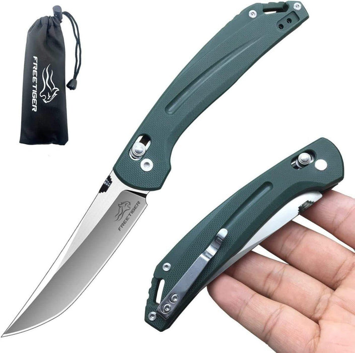 FreeTiger FT31-GR Axis Lock Folding Knife D2 3.43