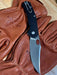 Custom GiantMouse ACE Jutland Black G10 Folding Knife (Italy)