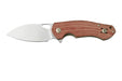 GiantMouse ACE Biblio Red Canvas Satin Folding Knife