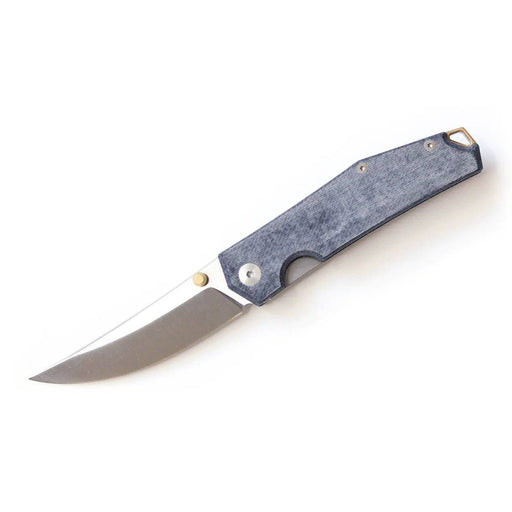 GiantMouse ACE Clyde	Denim Micarta Brass Backspacer Folding Knife