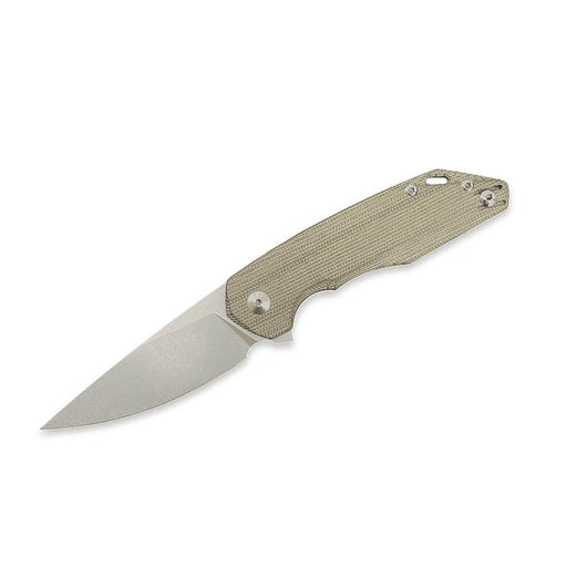 GiantMouse ACE Corta	Green Canvas Folding Knife