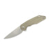 GiantMouse ACE Corta	Green Canvas Folding Knife