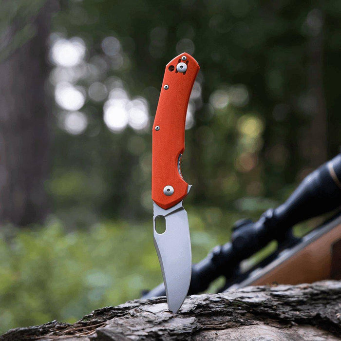 GiantMouse ACE Jutland Orange G10 Folding Knife