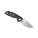 GiantMouse ACE Tribeca Flipper Knife 2.875" MagnaCut Stonewashed Drop Point Black G10 (Italy)