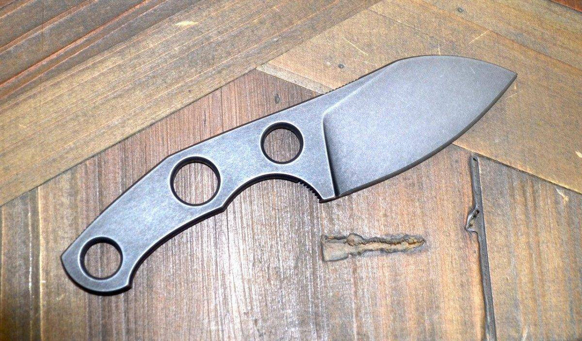 GiantMouse GMF1-F Fixed Blade (Dark PVD Stonewash)