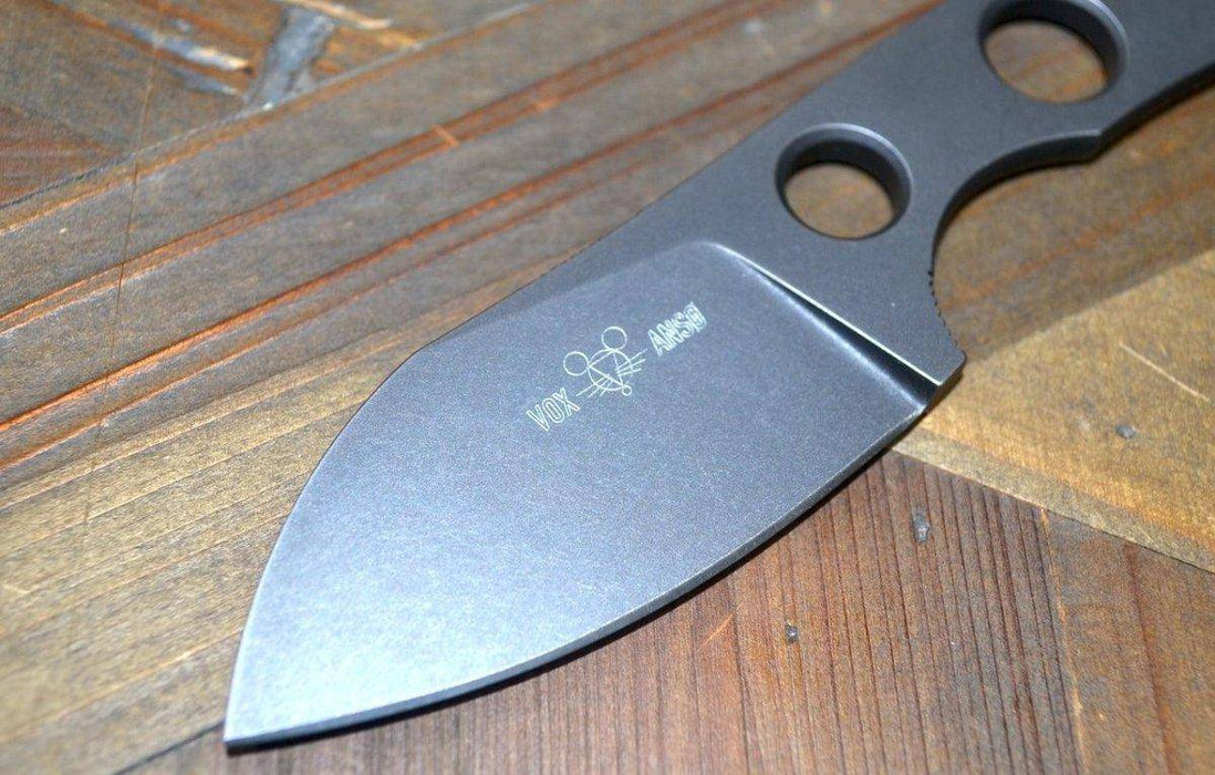 GiantMouse GMF1-F Fixed Blade (Dark PVD Stonewash)