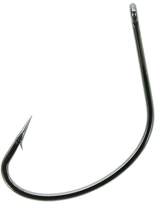 Gamakatsu 51412 Shiner Fishing Hooks with NS Black Finish, Size 2 (6-Pack)