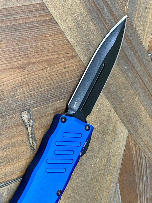 Guardian Tactical Recon-035  94131 D/E Auto Blue Black Tactical Knife (3.25")