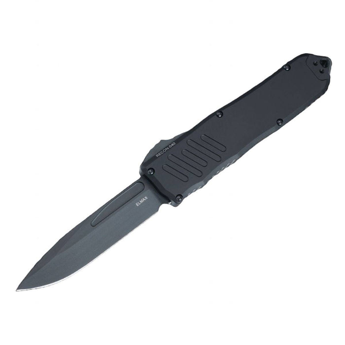 Guardian Tactical Recon 040 113111 Auto Knife 3.75" Black Tactical S/E