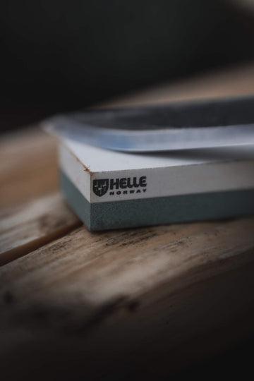 Helle Sharpening Stone S with Leather Holster  (Norway)