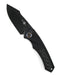 Heretic Auto Pariah H048-8A Battleworn Black SE MagnaCut Blade Bubble Inlays Flamed Pivot Collars