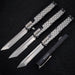 Heretic Cleric II Stonewashed Full Serrated Tanto MagnaCut Stainless Inlay H019-2C